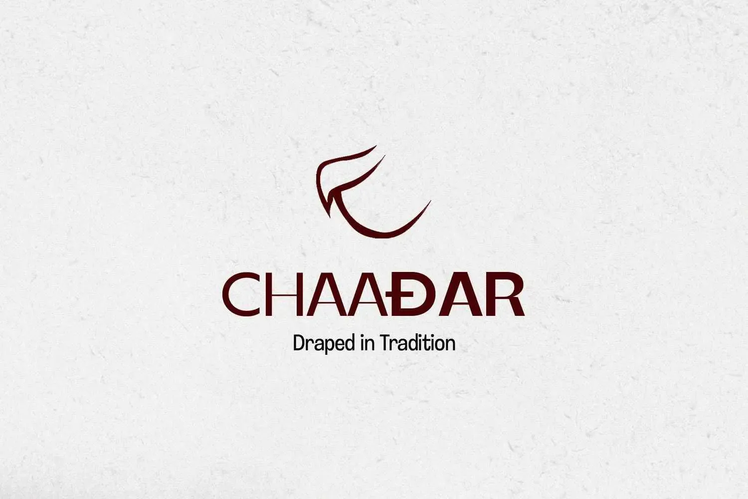 Chaadar: brand identity by Digital TEN X, a shawl brand, built to feel inherited