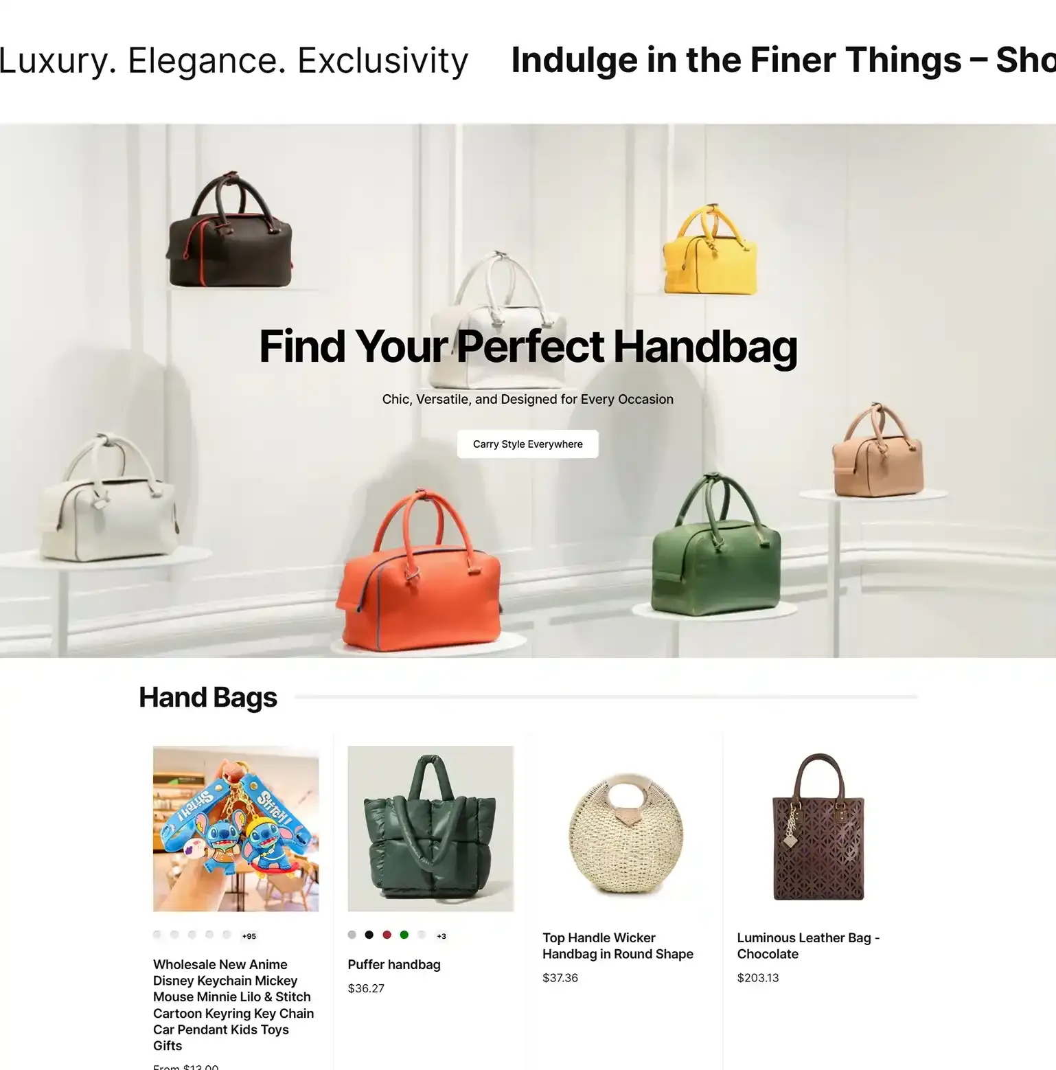 Diara Shopify build, screen 2 of 3